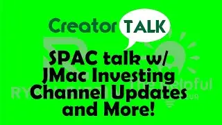 😀 Join our 'CREATOR TALK' Live Stream with guest JMAC Investing and other SURPRISE GUESTS 😀👍