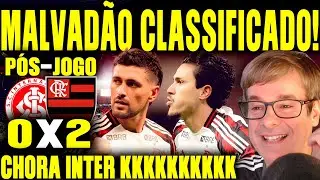 AO VIVO!  CLAASSIFICADO!!  FLAMENGO X INTERNACIONAL! LIVE RAIZ PARA OS FORTES!