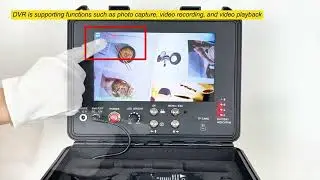 Portable Pipe Plumbing Inspection Camera System