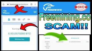 Freemining.co Scam?| Sayang Basic Plan! | ShameIced