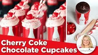 Cherry Coke Chocolate Cupcakes - Easy Dessert Recipe