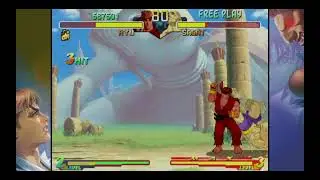 Street Fighter alpha 2  triple alpha counter