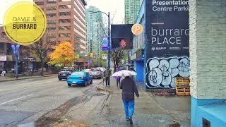 Vancouver Walk 🇨🇦 - Davie Village | Downtown | Yaletown (Narrated)