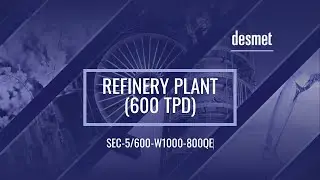 Desmet Refinery plant Outside Walk in 3D