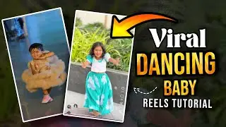 NEW VIRAL 🔥DANCE BABY VIDEO EDITING TUTORIAL | REELSTRENDING TUTORIAL| |TELUGU| IMAGE TO VIDEO