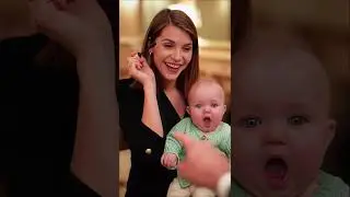 Baby: Don't stop my mommy on makeup. 💄👶 #shorts #babyshorts #funny #mom #makeup
