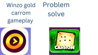 winzo gold | carrom gameplay | problem solve |