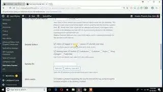 Post views counter (WordPress plugin) - tutorial & review - part 2