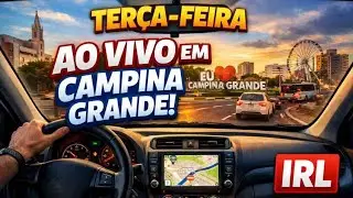AO VIVO IRL UBER NAS RUAS DE CAMPINA GRANDE PB