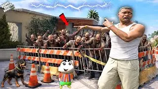Franklin And Shinchan Trying To Survive In Hardcore Zombie Apocalypse in GTA 5 ! (GTA 5 mods)