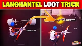 Mythische Eisen Pumpgun &uuml;ber die Langhantel bekommen Fortnite Langhantel Loot TRICK!