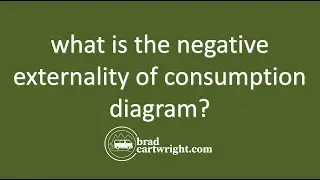 What is The Negative Externality of Consumption Diagram | IB Microeconomics | IB Economics Exam
