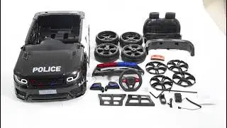 How to Install Tobbi 12V Kids Electric Ride On Toy Police Car | TH17W0442/TH17K0595/TH17E0465