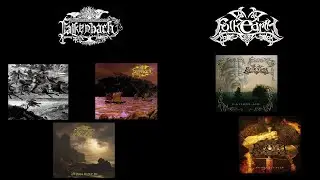 Cds Falkenbach e Folkearth - Bandas de Viking / Folk Metal