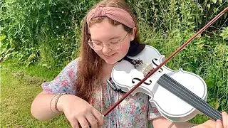 Stayin&rsquo; Alive - Violin Cover - Bee Gees - Holly May - Glarry GV102 Electro-Acoustic Violin