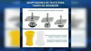 Review: Kit 28em1 Teste Press&atilde;o Radiador Universal Moto Carro Caminh 127/220v
