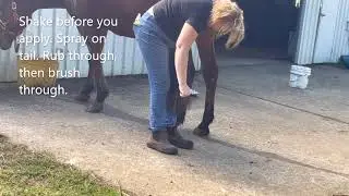 Home Made Horse Tail Detangler