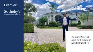 $16.5M Exclusive Lakefront estate in Windermere, FL