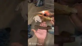 Here&rsquo;s a Turkey 🦃 Leg Grabba Leaf 🍁 #trending #explore #shorts