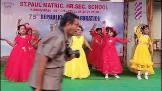 அழகாய் ஆடிய மழைலைகளை பராட்டுவோம்...