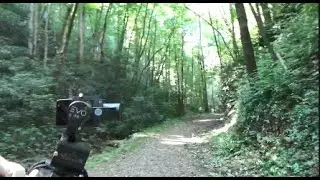 4K Back Trail Cam Reveals Strange White Being Identity