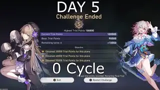 Planar Infinity Day 5 - Upgrade Final Trial | 100000 Scores | Honkai: Star Rail Showcase