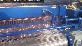 wire roll mesh welding machine 120times/min