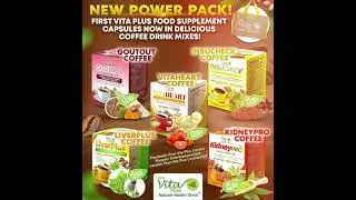 First Vita Plus Coffee for your KIDNEYS, LIVER, HEART, Diabetes, Gout/Arthritis