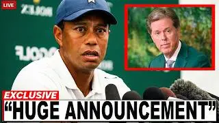Tiger Woods just made HUGE announcement about him PLAYING at The MASTERS 2026... AMAZING!