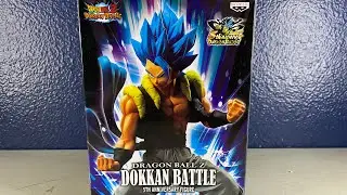 5th Anniversary Dokkan Battle Figure | Super Saiyan Blue Gogeta Dragon Ball Super Unboxing