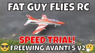 FREEWING AVANTI S 80MM V2 SPEED TRAIL 5000 6S by Fat Guy Flies RC