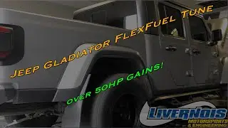2020 Jeep Gladiator gains 50+ HP from tune only! Gains Flex Fuel capability!