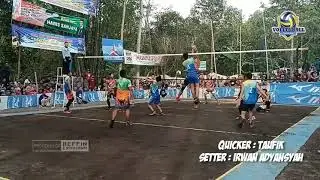 Macam-macam Variasi Bola QUICK kelas dunia, yang sering di terapkan di voli tarkam