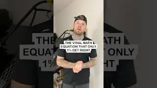 Вирусная математическая задача, которую решает только 1% 🤯