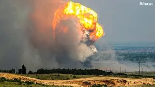 Fire at military base in Crimea forces evacuation of more than 2,000 people