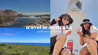 TRAVEL IN PERTH AUSTRALIA  | cape naturaliste lighthouse, canal rocks, injidup natural spa  🇦🇺