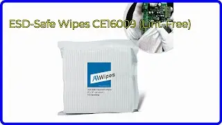 REVIEW (2025): ESD-Safe Wipes CE16009 (Lint-Free). ESSENTIAL details.