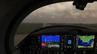 Coming into land on Runway 12 at Cardiff Airport (EGFF) #microsoftflightsimulator #xboxseriesx