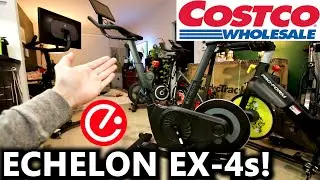 ECHELON EX4S first impressions! Echelon Connect EX-4s COSTCO indoor bike review