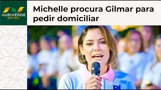 Michelle procura Gilmar Mendes para pedir prisão domiciliar a Bolsonaro