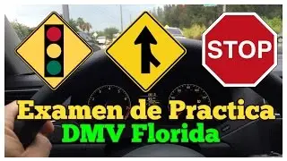 EXAMEN ESCRITO DE MANEJO DMV FLORIDA - RESPUESTAS DEL TEST licencia de manejo conducir manejar auto