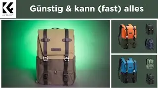 K&F Beta Backpack im Praxistest - wie flexibel kann preiswert sein?