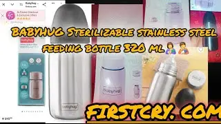BABYHUG stainless steel feeding bottle|Honest Review 🤱Most Trusted Baby care Brand 🍶&hearts;️