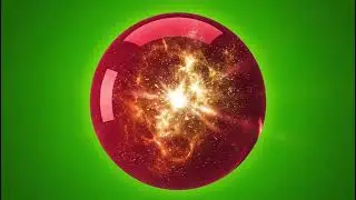 Cinematic Circle Red Green Screen Effect for Epic VFX Edits