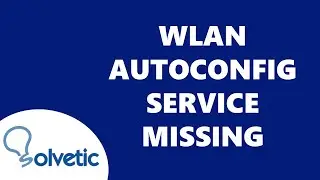 Служба автонастройки WLAN отсутствует ✅✅