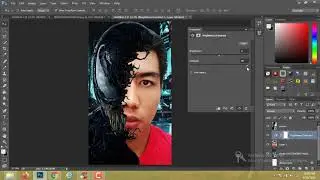 How to edit Venom Movie poster | design with Photoshop