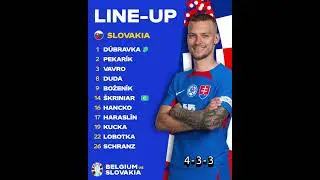 B&Eacute;LGICA VS ESLOVAQUIA P1 #futbol #eurocopa #fifa #belgium #slovakia #lukaku