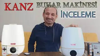 Kanz Buhar Makinesi İnceleme (Dijital Üstten Doldurmalı Hava Nemlendirici)