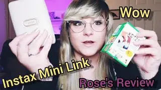 Instax Mini Link | Fujifilm | Unboxing and Setup~ Rose's Review