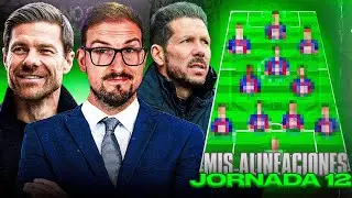 MIS ALINEACIONES PROBABLES Y PRON&Oacute;STICOS PARA LA JORNADA 12 CON TODA LA &Uacute;LTIMA HORA | Carrasco